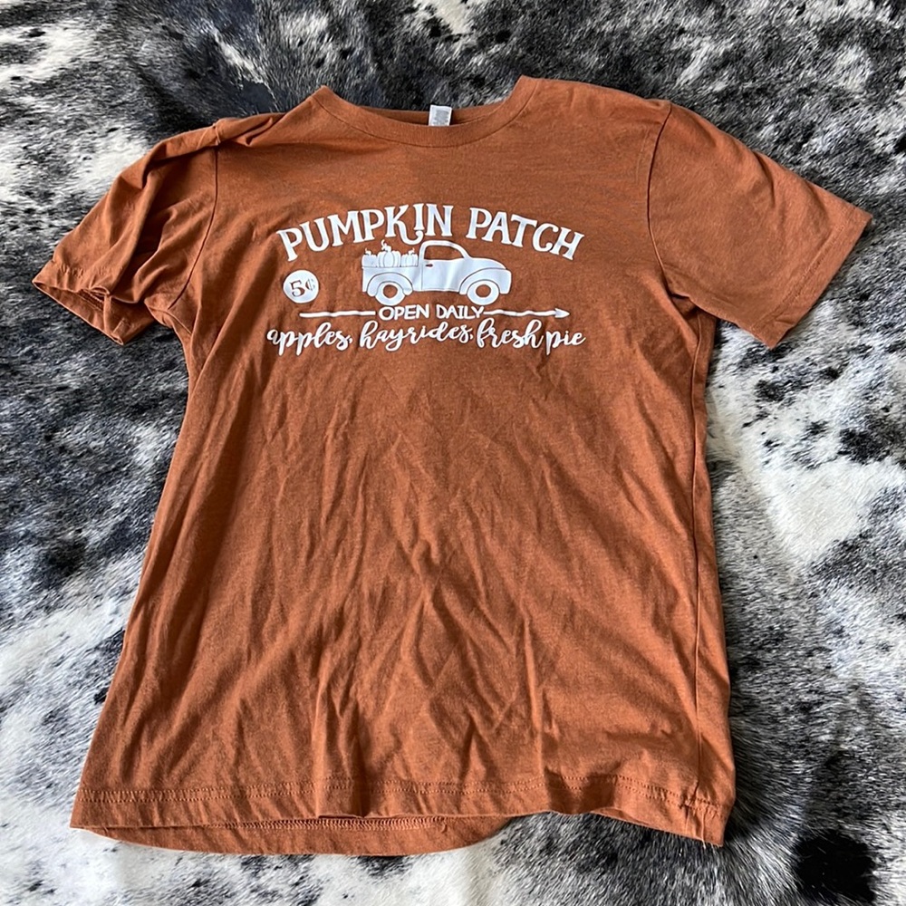 Orange Fall t shirt